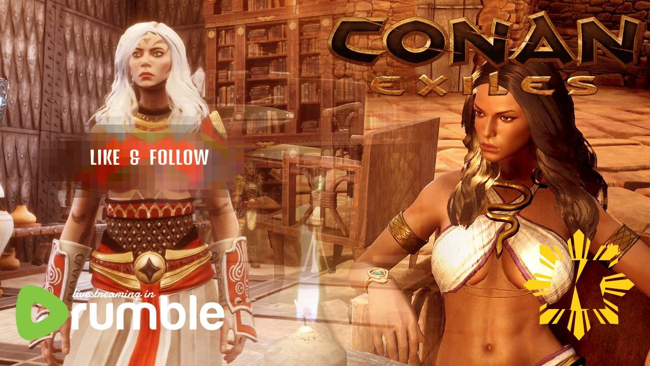 ▶️ WATCH » CONAN EXILES » CROCODILES AND XP » A SHORT STREAM [5/12/23]