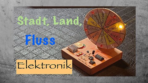 Stadt Land Fluss Elektronik Spiel selber bauen