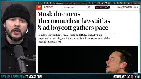 Elon Musk Vows To DESTROY Woke Cabal In NUCLEAR Lawsuit, Timcast & More Announce WE ARE GOING TO WAR