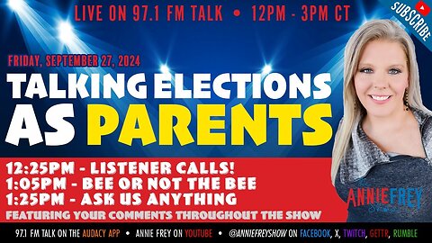 Should PARENTS talk to KIDS about the election?