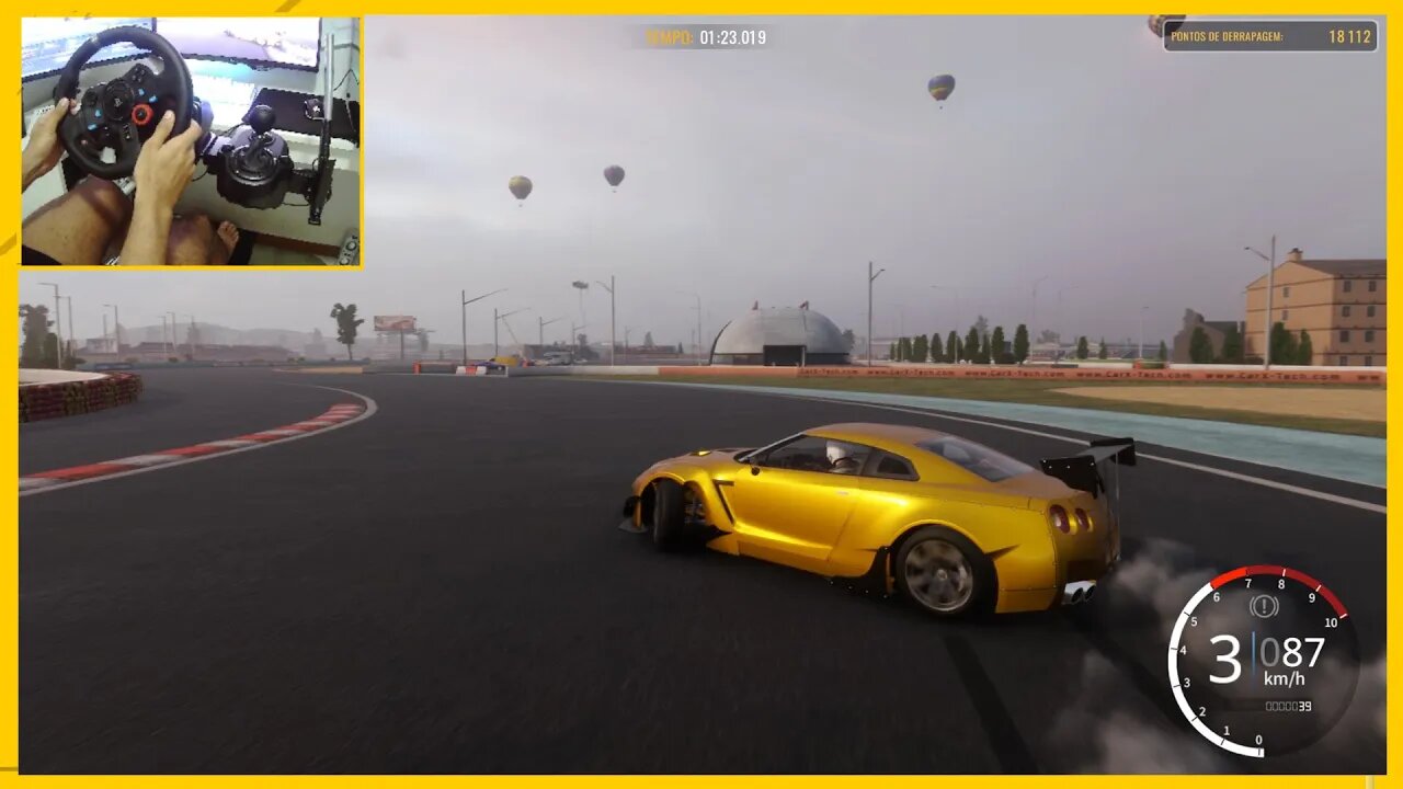 Drift Nissan GTR R35 - CarX Drift Racing Online - Volante G29