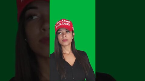 Green Screen –Tiktok conservative