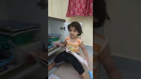 Kavya कैसे पढ़ाई करती हैं देखो आप सब #short #trending #video