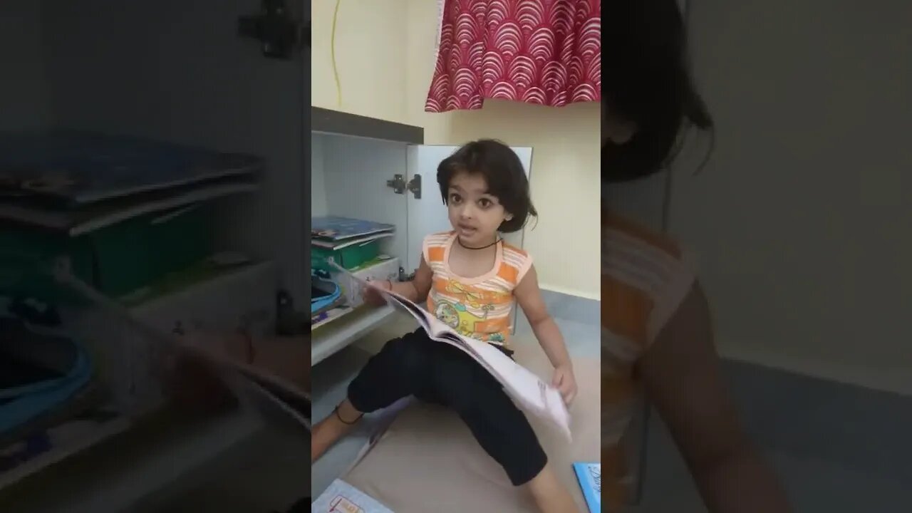 Kavya कैसे पढ़ाई करती हैं देखो आप सब #short #trending #video