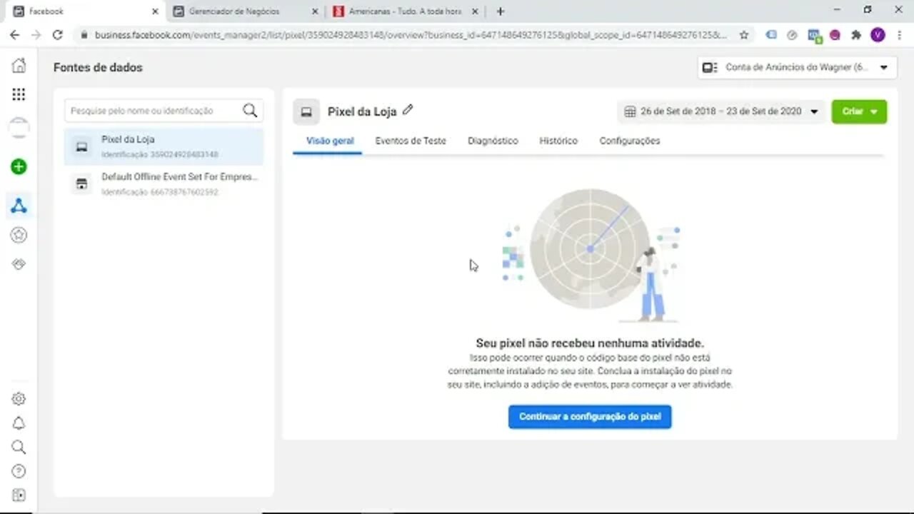 PLATAFORMA DE RASTREAMENTO - CURSO PRÁTICO FACEBOOK ADS - Configuração do Pixel Parte 02