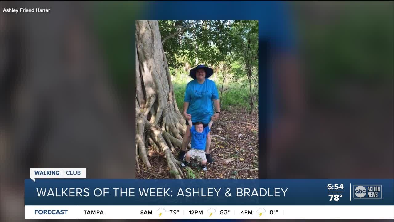 Walking Club Walkers of the Week: Ashley & Bradley