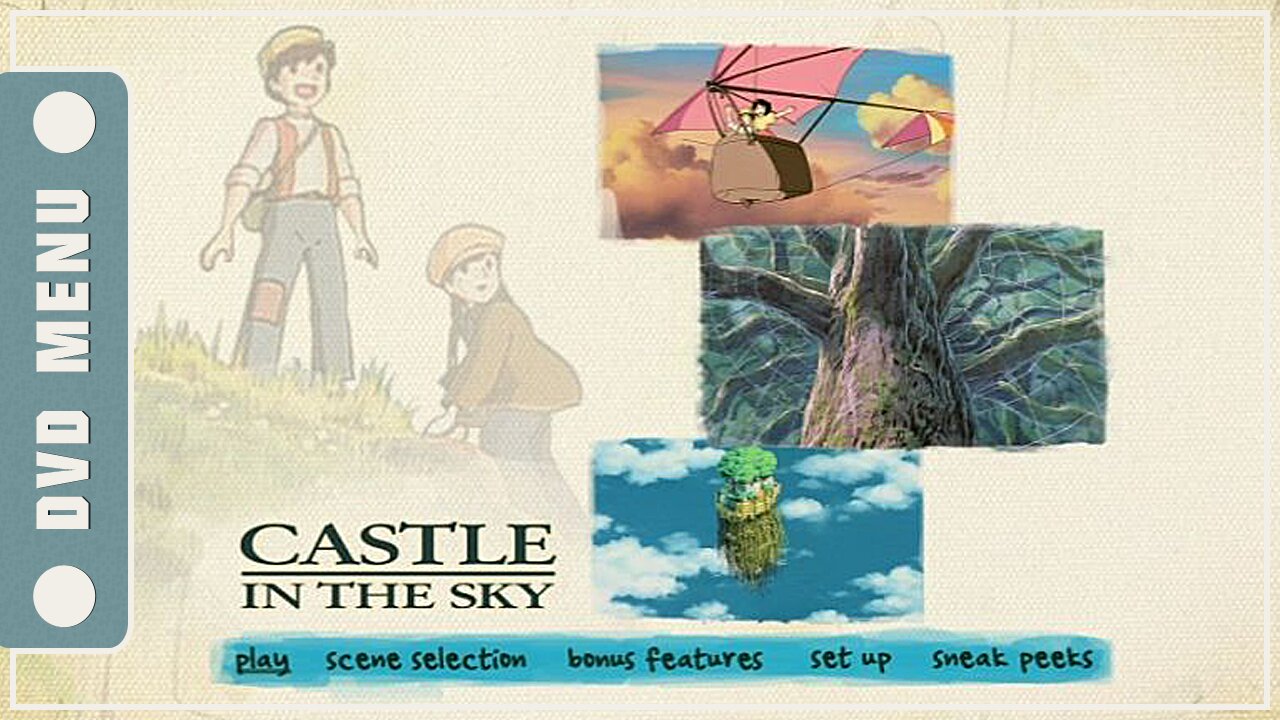 Castle in the Sky - DVD Menu