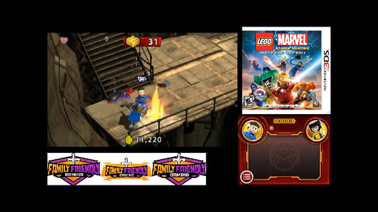 Lego Marvel Super Heroes Universe In Peril 3DS Episode 13