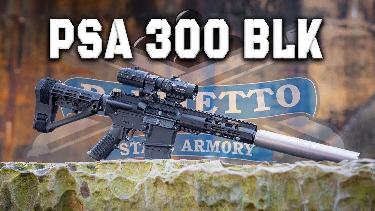 Palmetto State Armory 7.5" 300Blk Review!