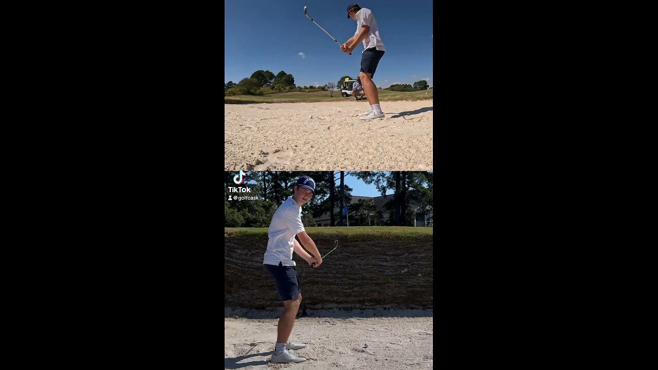 Hole 12 at The Wizard - Pot Bunker Challenge!