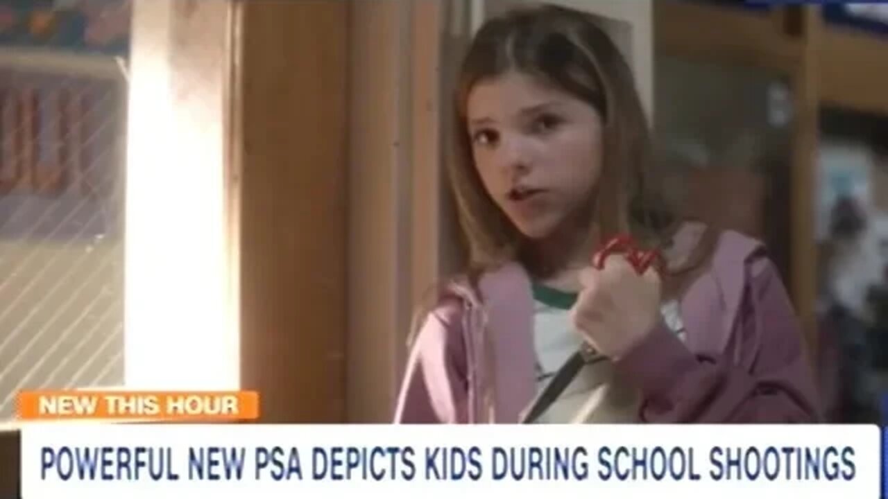 New PSA Depicts Students During A School Shooting!