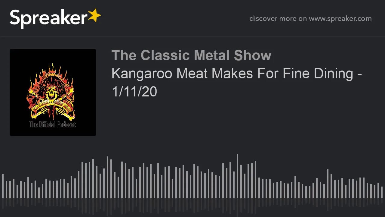 CMS HIGHLIGHT - Kangaroo Meat Makes For Fine Dining - 1/11/20