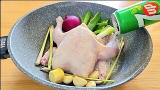 DELICIOUS WHOLE CHICKEN RECIPE WITH SOFT DRINKS