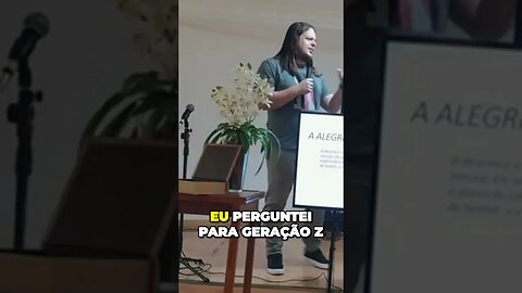 Em busca da presença divina os desafios da geração Z | #shorts Oásis: Esperança da restauração