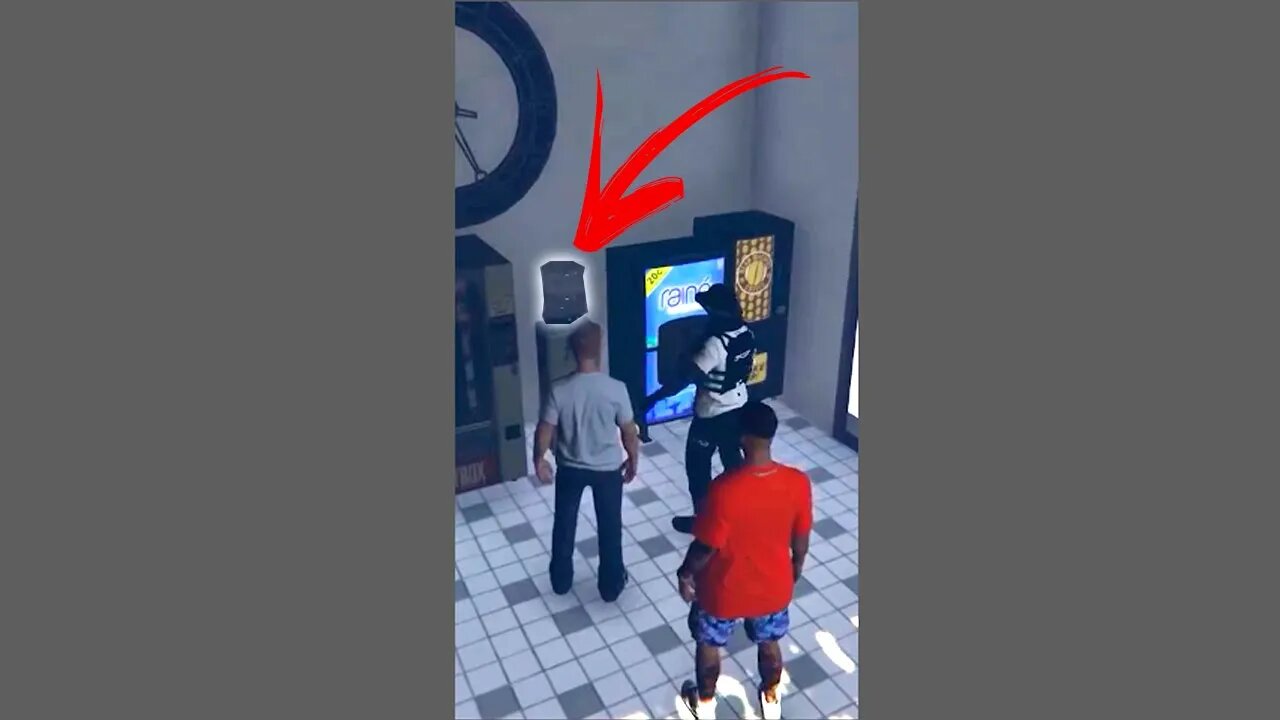 QUANDO VOCÊ REALMENTE CONSEGUE BEBER ÁGUA NO GTA 5 #shorts