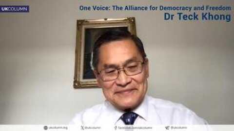 One Voice: The Alliance for Democracy and Freedom - with Dr Teck Khong