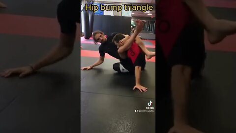 Hip bump triangle #shorts #bjj #martialarts