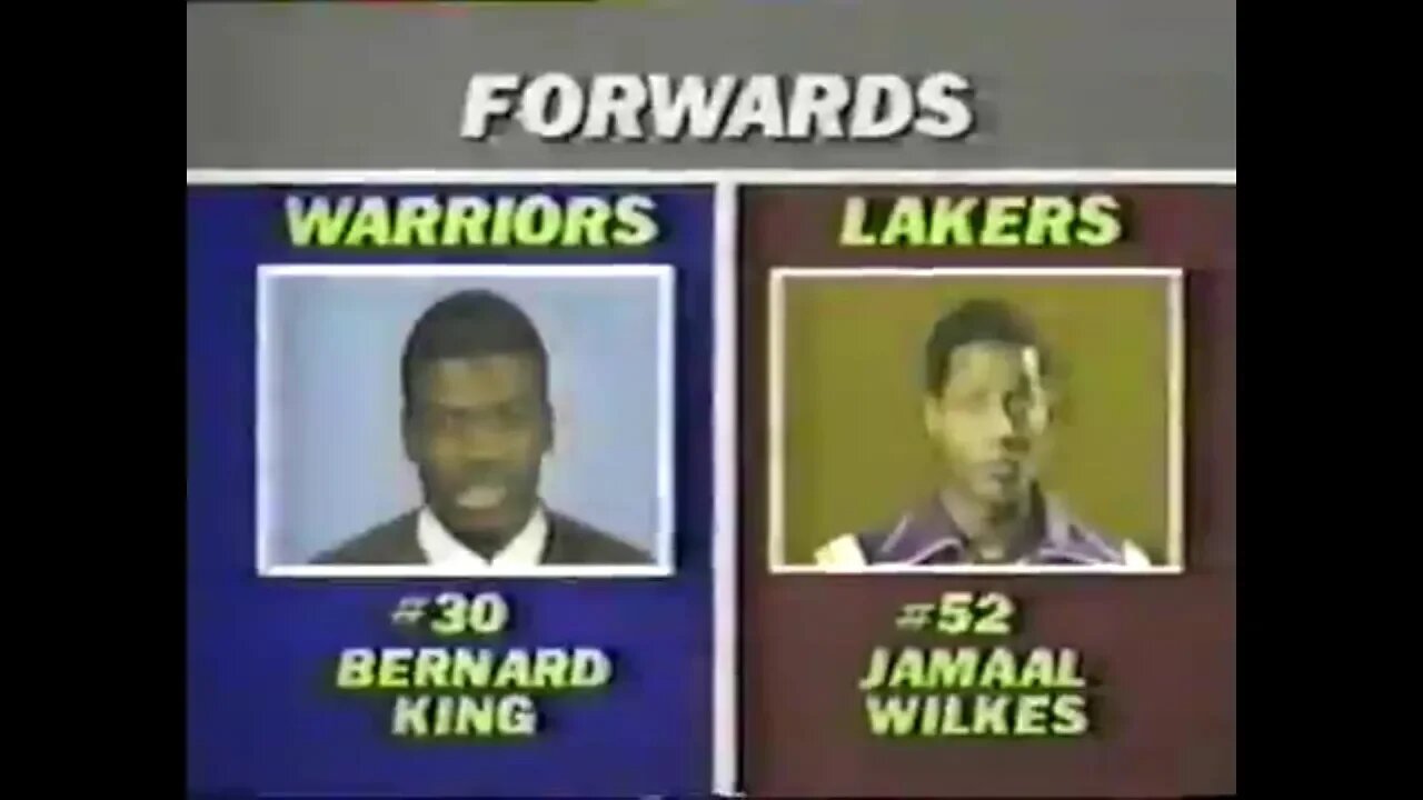 1982-04-16 Golden State Warriors vs Los Angeles Lakers