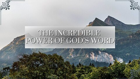 Speaking the Word of God Over You