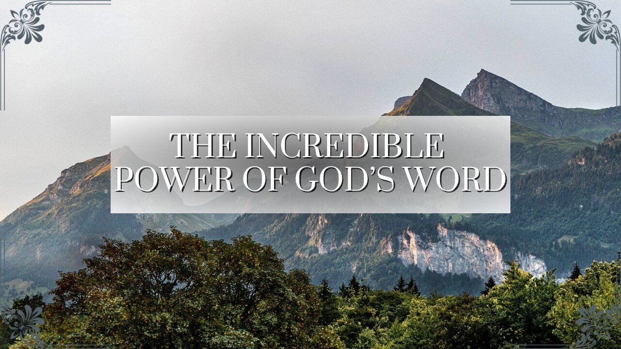 Speaking the Word of God Over You