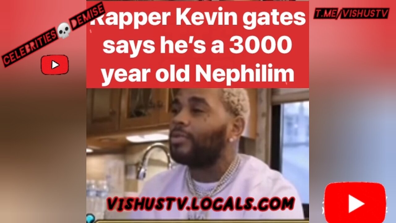 Rapper Kevin Gates Says He's A 3000 Year Old Nephilim... #VishusTv 📺