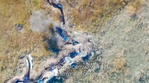 Ukrainian Militants In For A Surprise Thanks To A Drone Dropping RGD-5 Grenades From Above💥