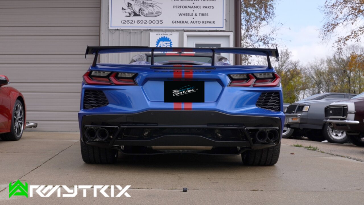 ARMYTRIX Valvetronic Exhaust System Chevrolet Corvette C8 Stingray 2020+| West Bend Dyno Tuning