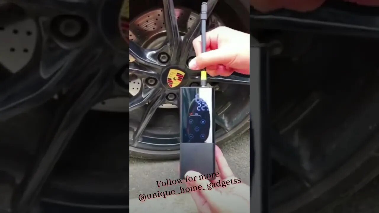 Digital tyre pressure gauge