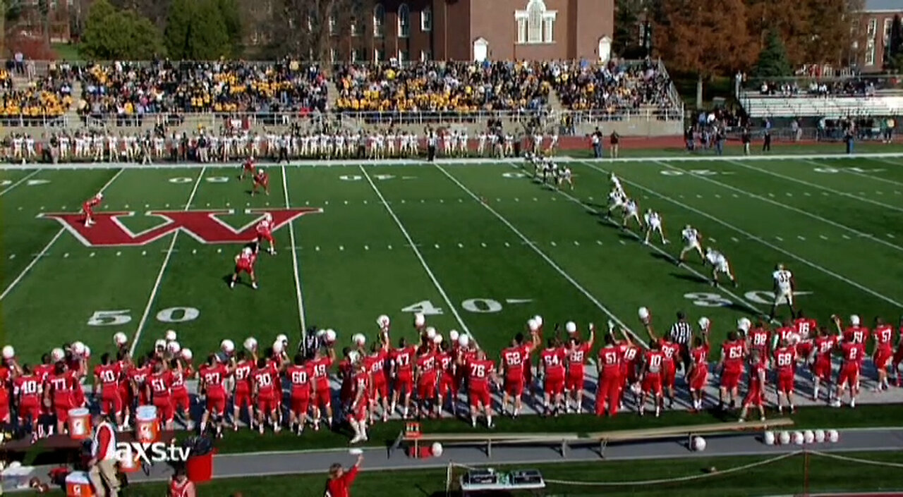 November 10, 2012 - Open to Telecast of the 119th Monon Bell Classic : DePauw at Wabash