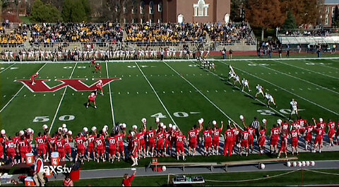 November 10, 2012 - Open to Telecast of the 119th Monon Bell Classic : DePauw at Wabash