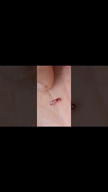 Gem quality ruby? Testnatee River in Cleveland, GA - .75 carat