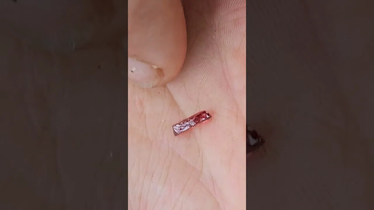 Gem quality ruby? Testnatee River in Cleveland, GA - .75 carat