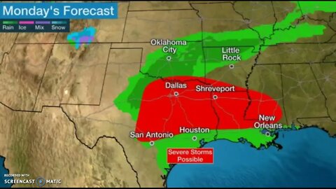 Tornadoes Expected For Monday Through Wednesday This Week!