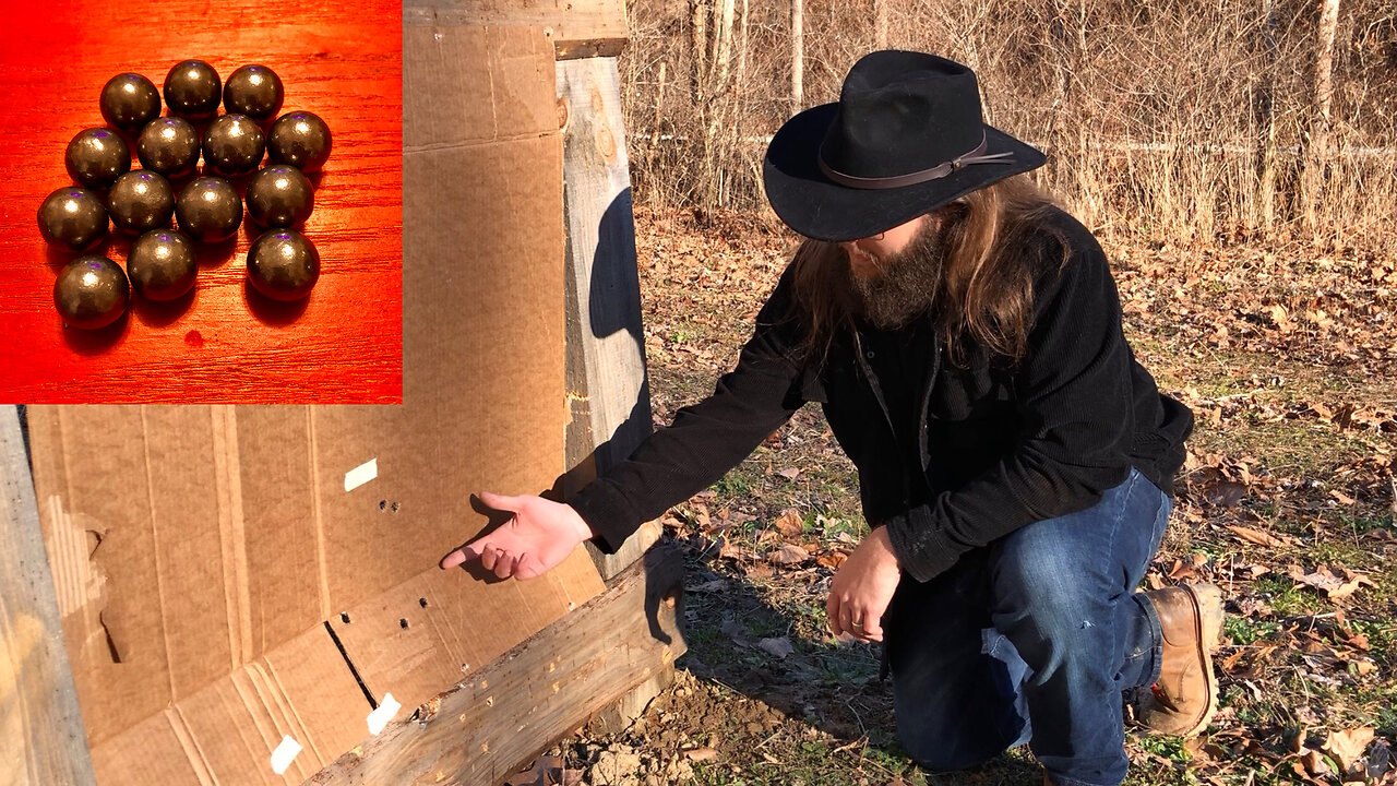 16 Gauge .600 Caliber Roundballs Range Tests