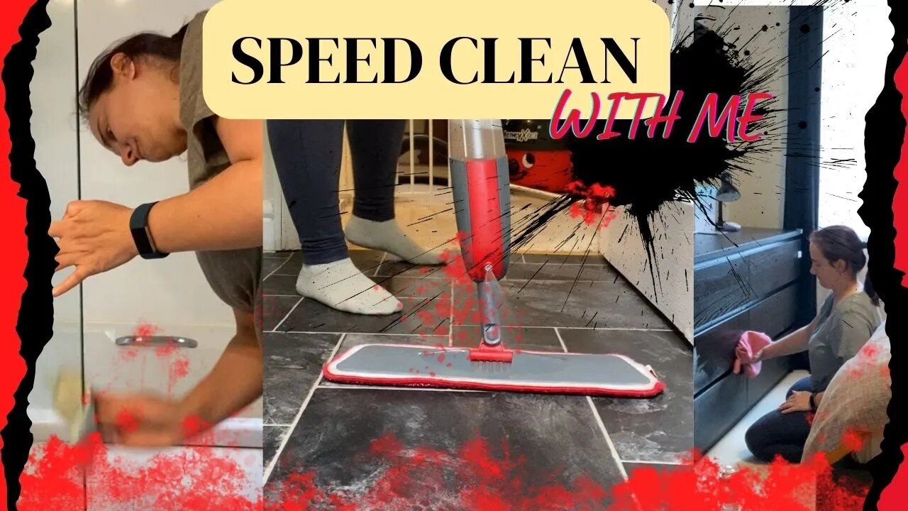 ✨Speed Clean With Me✨/Cleaning Motivation 2022/💖Mom Life💖