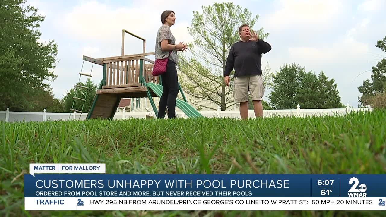 Customers unhappy with online pool dealer after waiting months for delivery