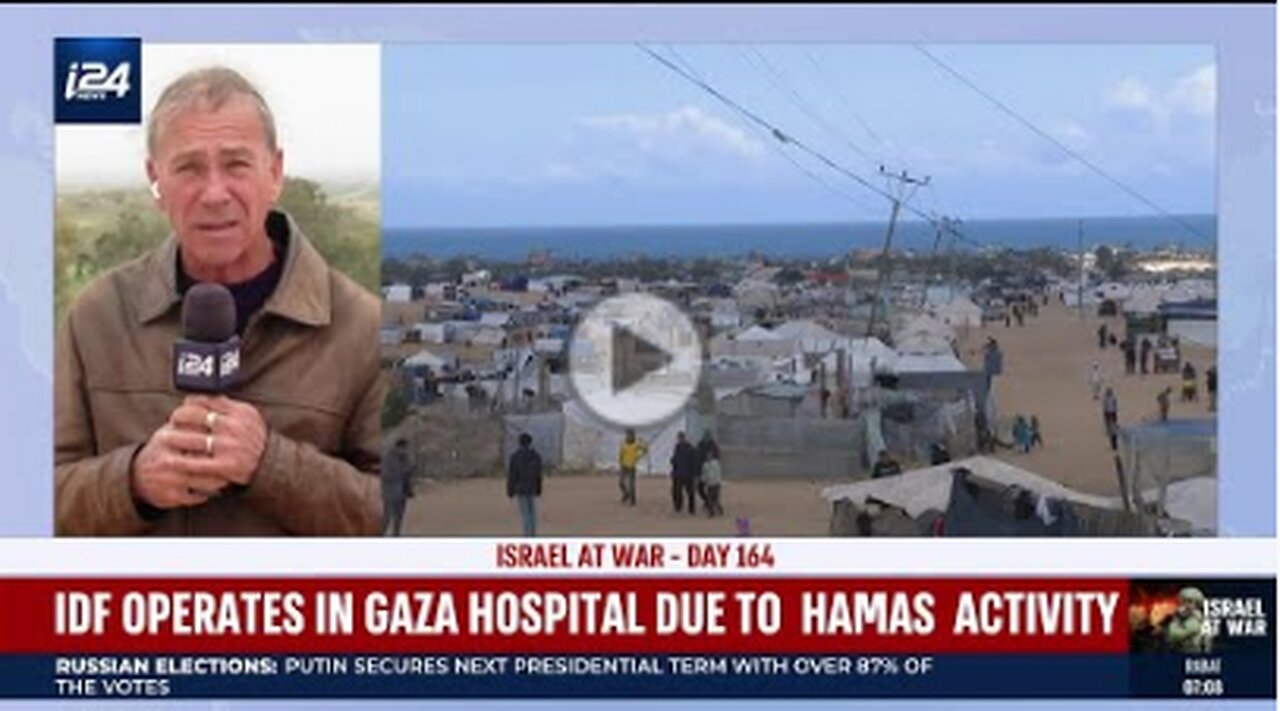 Updates from southern Israel: 80 have been arrested during the raid on Shifa Hospital