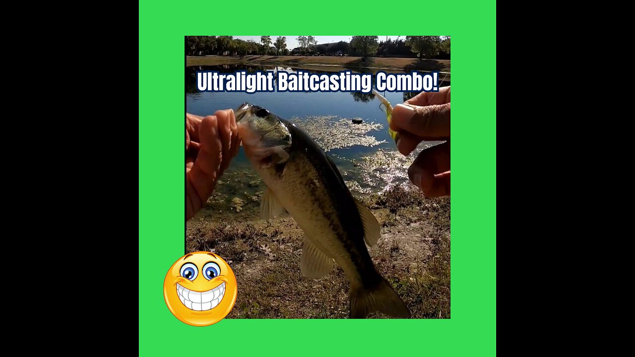 Ultralight BFS Combo Can Handle Bigger Fish! #ultralightfishing #bfsfishing #fishing