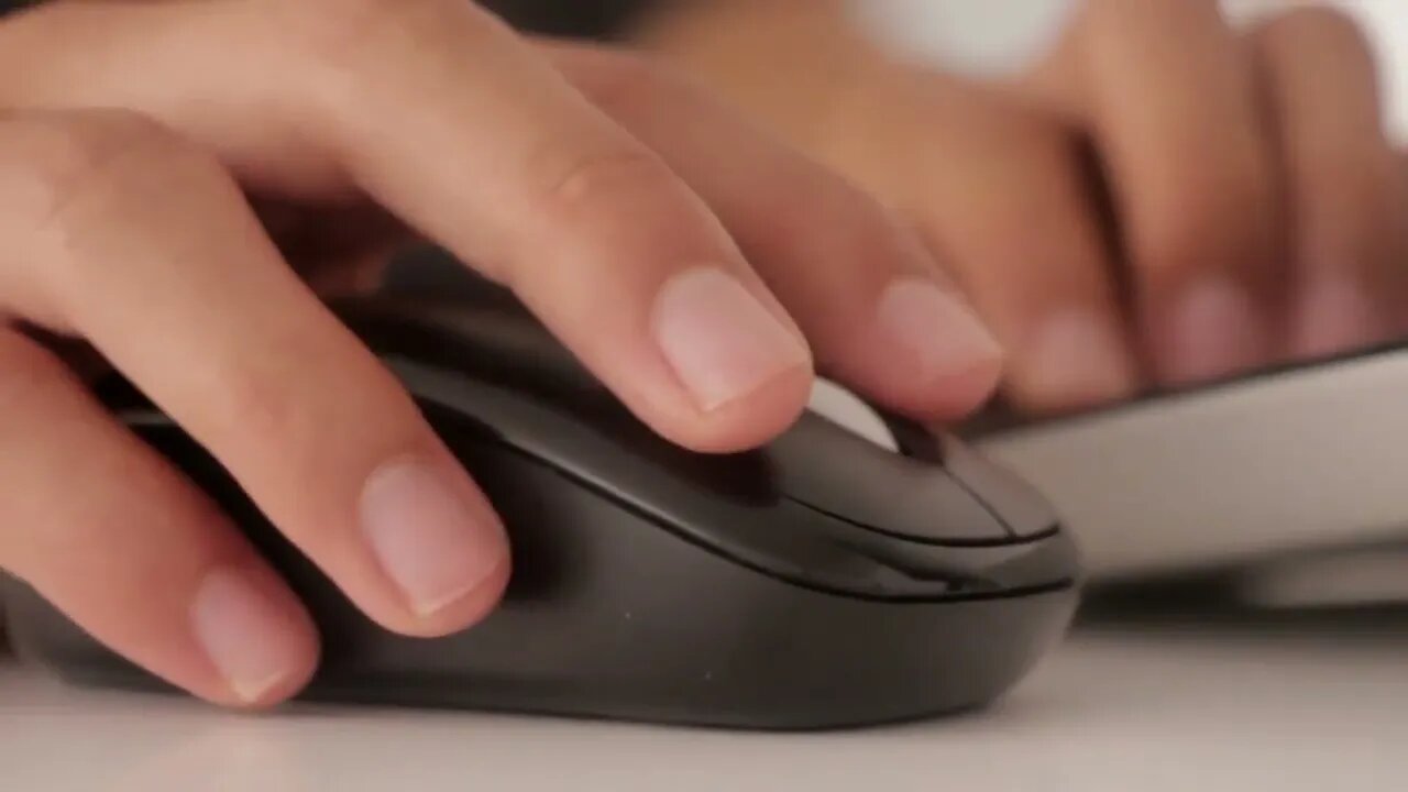 Using Personal Computer Laptop in Office Free Stock Footage No Copyright Video