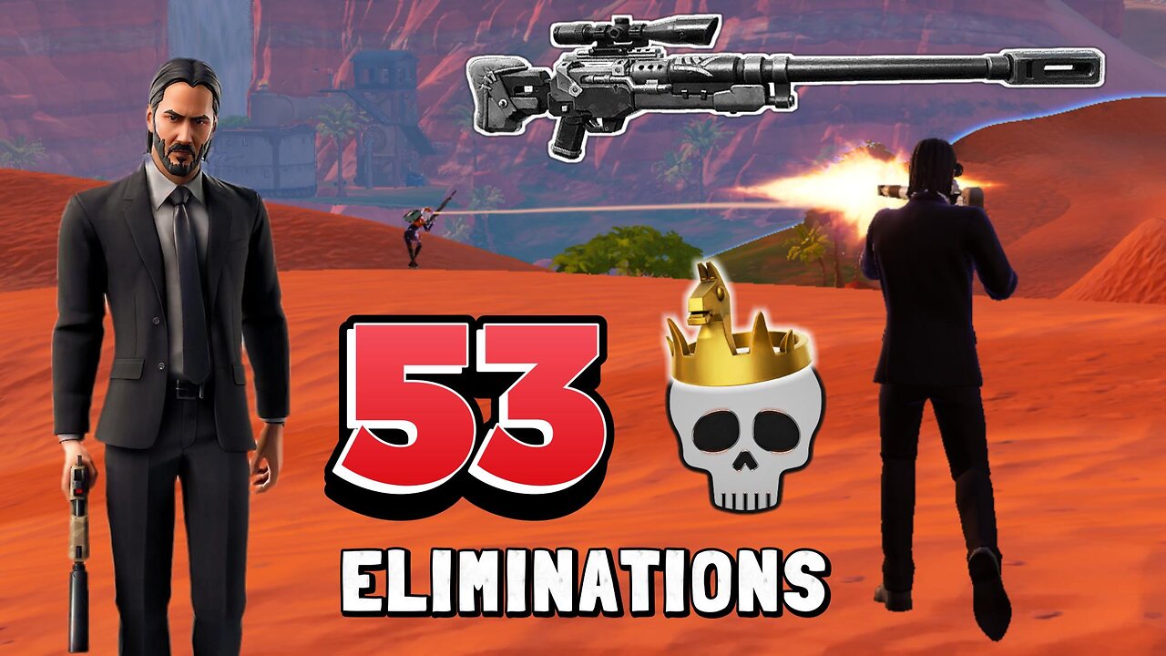 FORTNITE 53 ELIMINATIONS JOHN WICK WINS | FORTNITE METALLICA UPDATE | Zero build gameplay XBOX ELITE