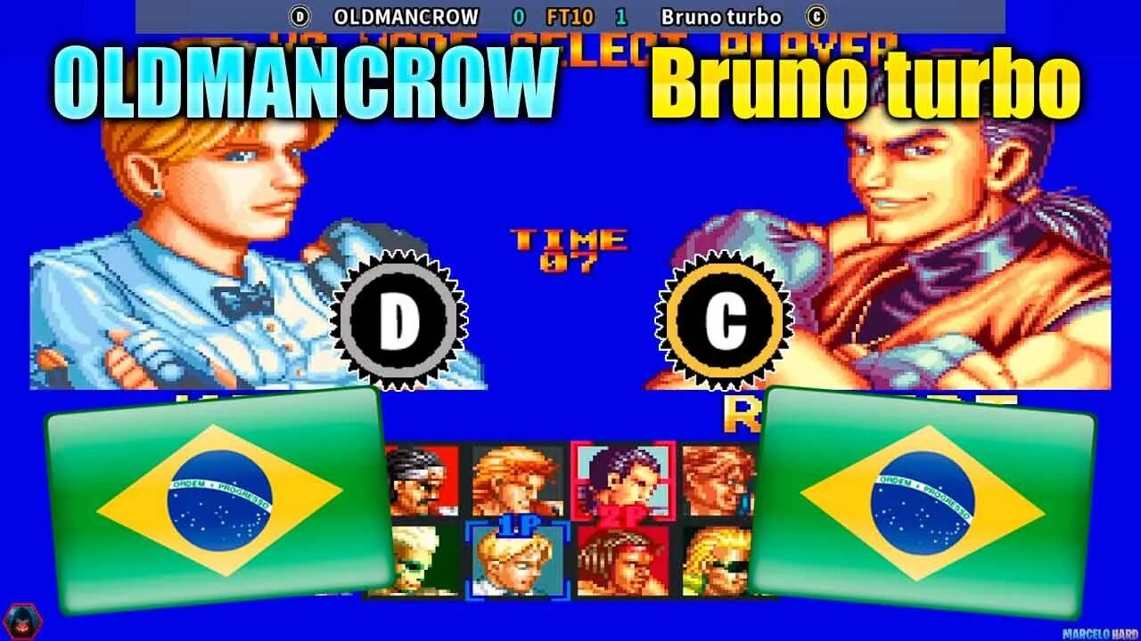Art of Fighting (OLDMANCROW Vs. Bruno turbo) [Brazil Vs. Brazil]