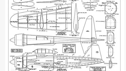 RC Japanese Zero #rcplanes #rcflying #balsawood #eaa