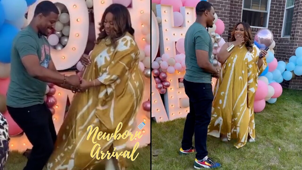 Jordan Kelly & Wife Gospel Singer Kierra Sheard Host Their Gender Reveal! 👶🏾