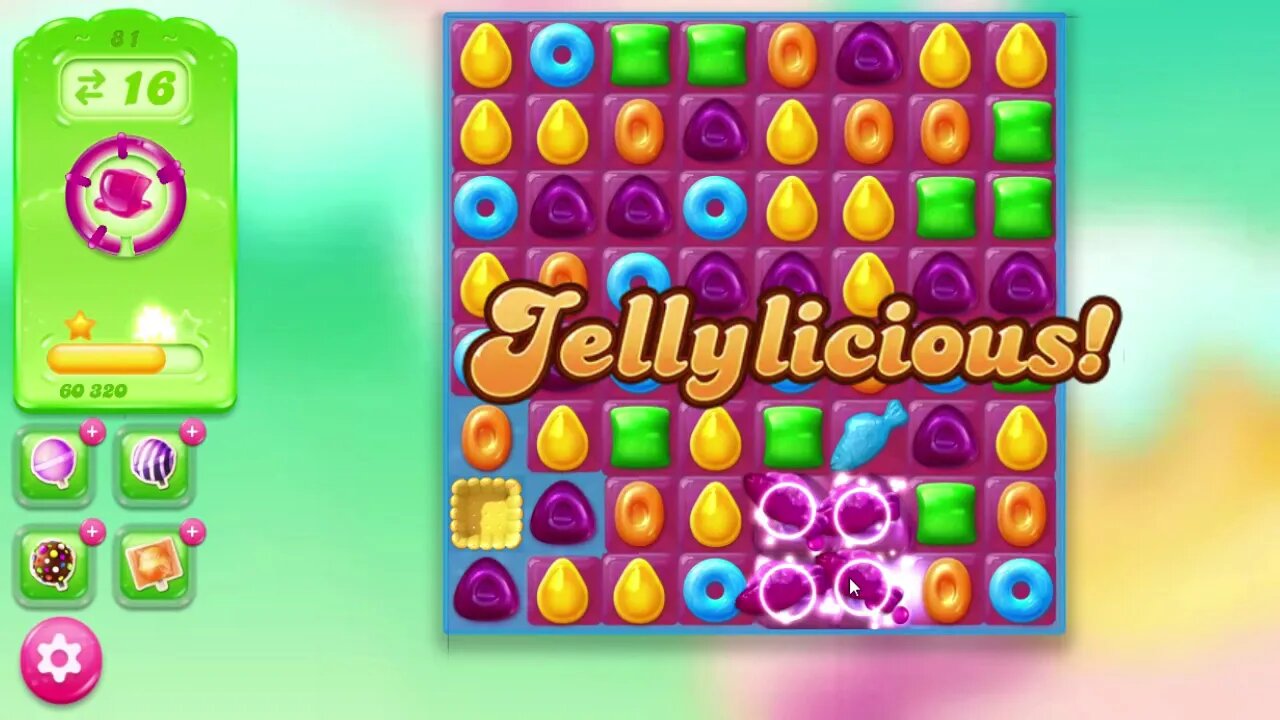 Candy Crush Jelly Saga Level 81