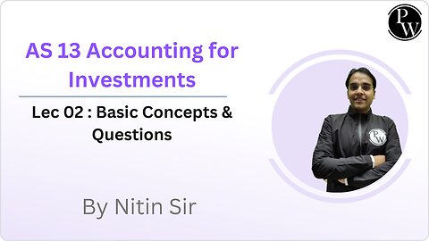 AS 13 ACCOUNTING FOR INVESTMENT L2