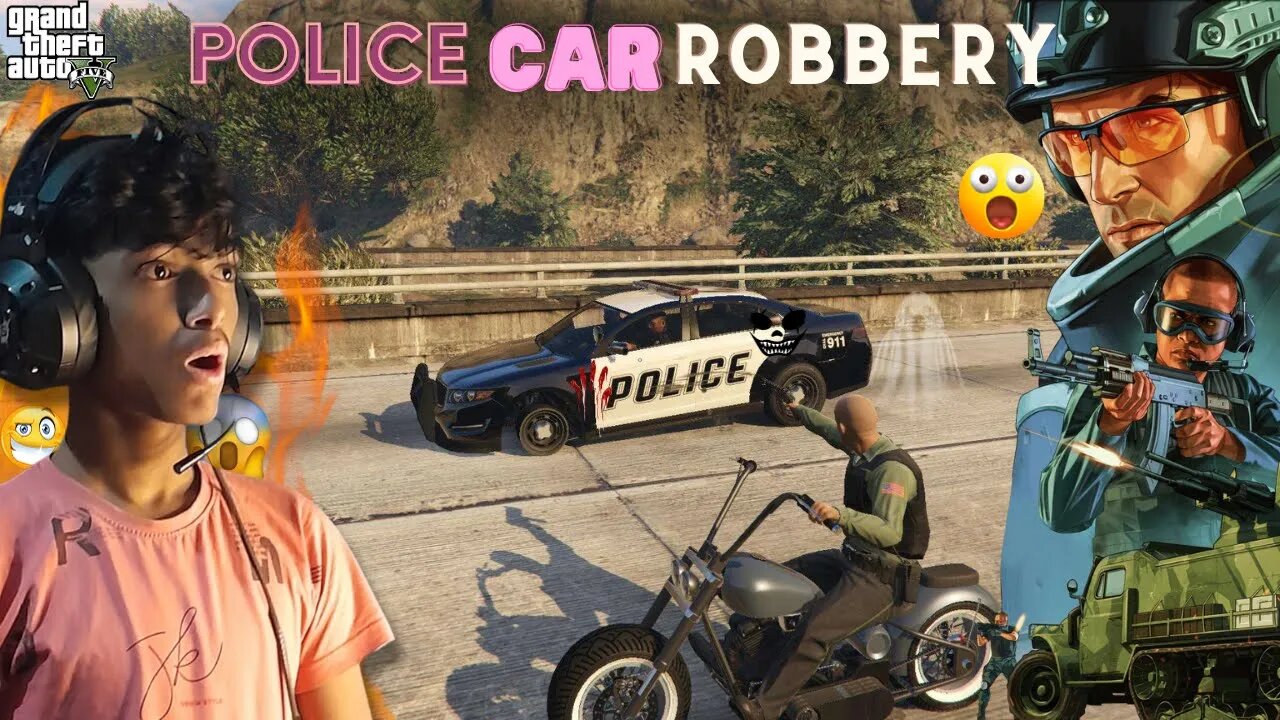 Gta 5 Police Car Chori Mission 😱 Gameplay | Bs Gaming Live