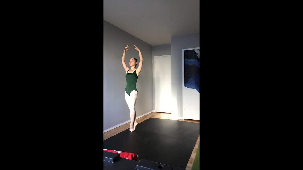 Barre series - starting with tendu