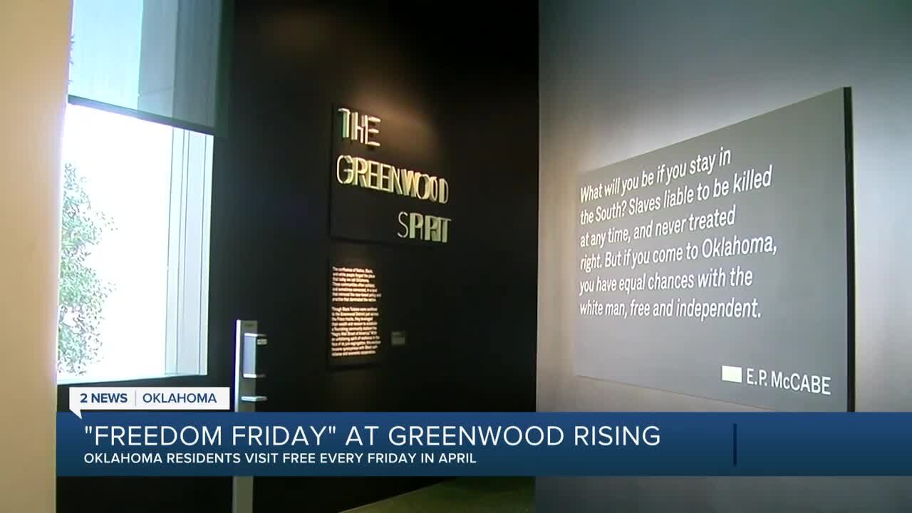 "Freedom Friday" at Greenwood Rising