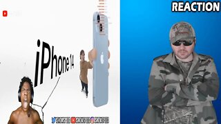 iShowSpeed Reacts To Racist iPhone 14 Commercial (Speedy Boykins) REACTION!!! (BBT)