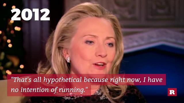 Hillary Clinton's response when Barbara Walters asked if she'd run for president | Rare Media